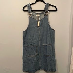 Overall dress denim